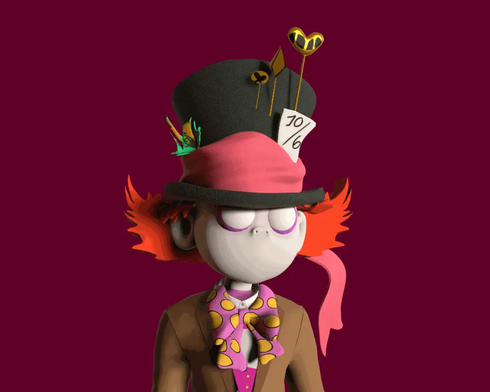 stylized character
